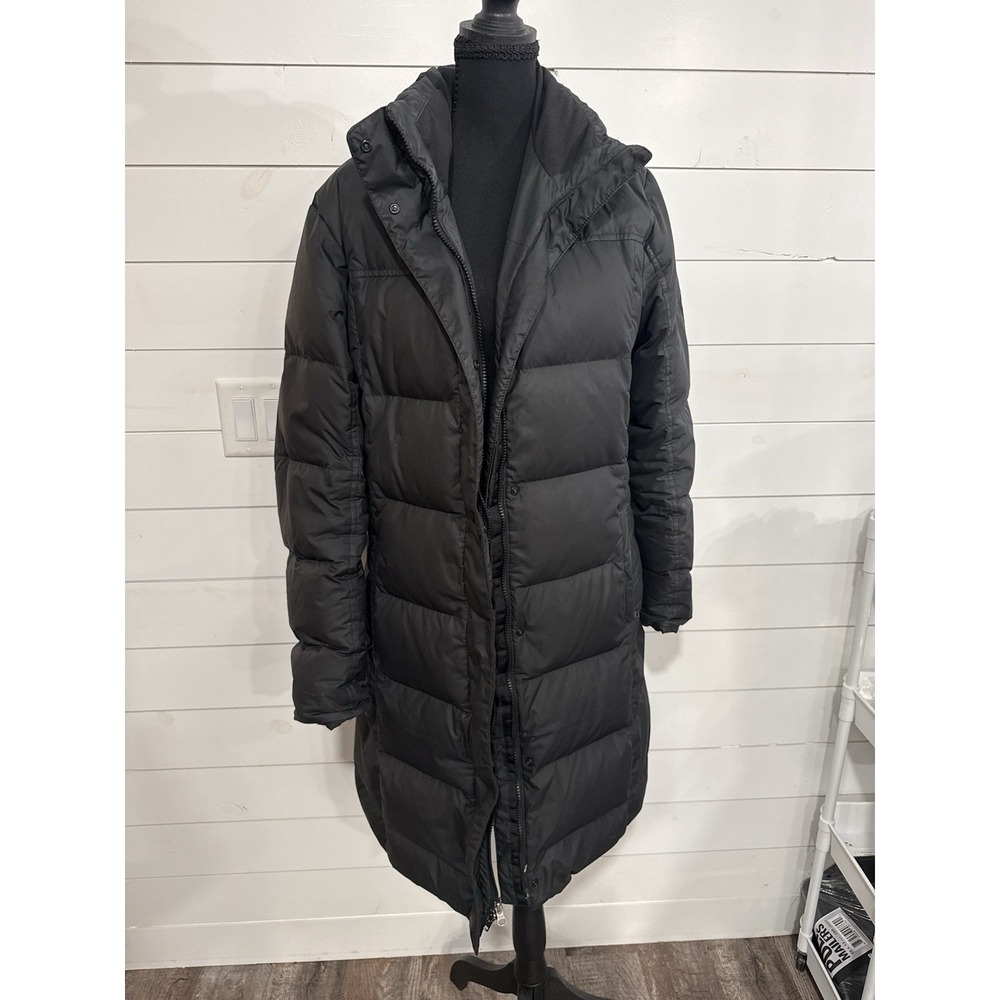 Patagonia Women's Large Black Long Puffer Coat Jacket